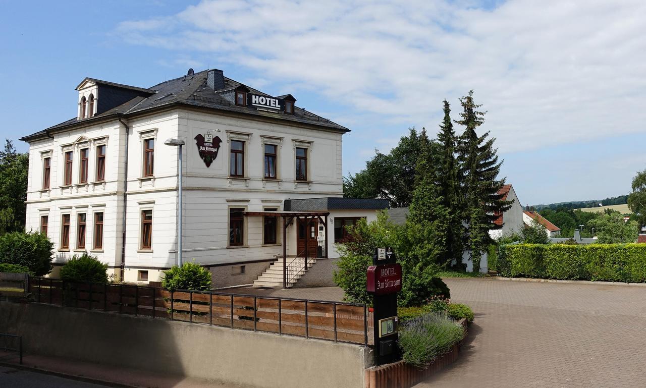 Hotel Am Rittergut Frankenberg Exterior foto